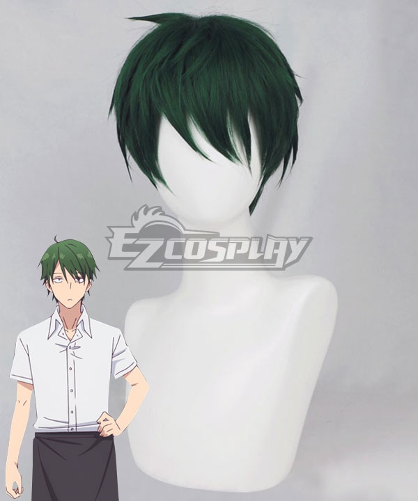 BlendÂ·S Burendo Esu Koyo Akizuki Green Cosplay Wig