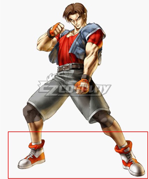 Bloody Roar Yugo Ogami White Cosplay Shoes