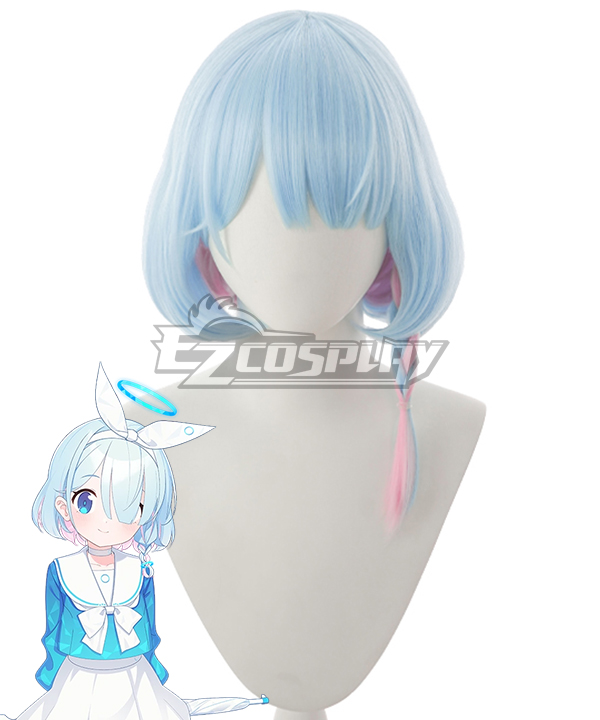 Blue Archive Arona Blue Cosplay Wig