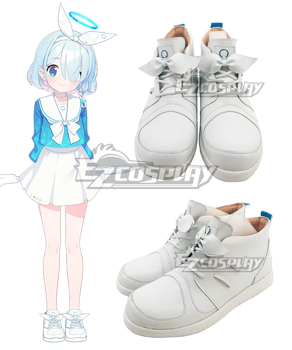 Blue Archive Arona White Cosplay Shoes