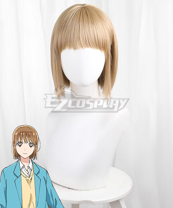 Blue Box Ao no Hako Chinatsu Kano Gold Cosplay Wig