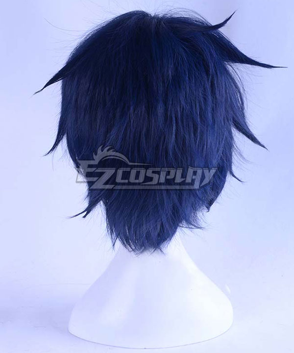コスプレウィッグ Rin Okumura Anime Ao no Exorcist Okumura Rin Blue Hair Cosplay Blue