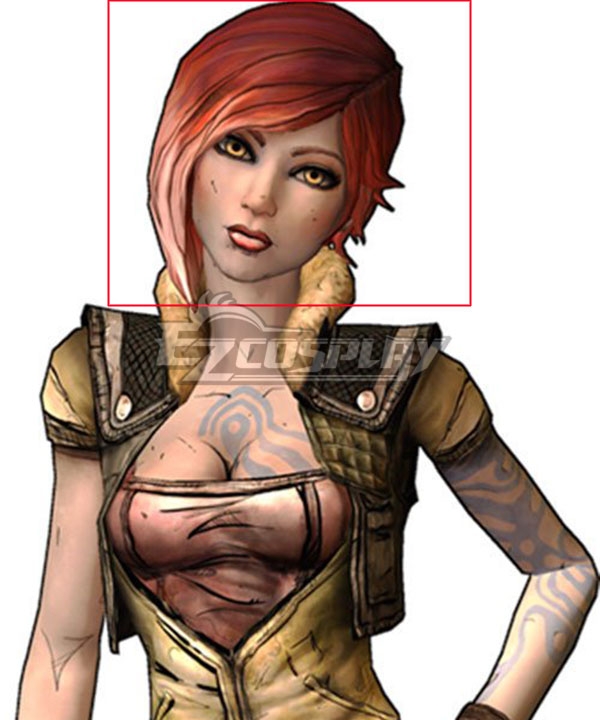Borderlands 3 Lilith Red Cosplay Wig