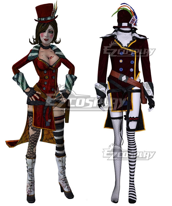 

Borderlands Mad Moxxi Red New Edition Cosplay Costume