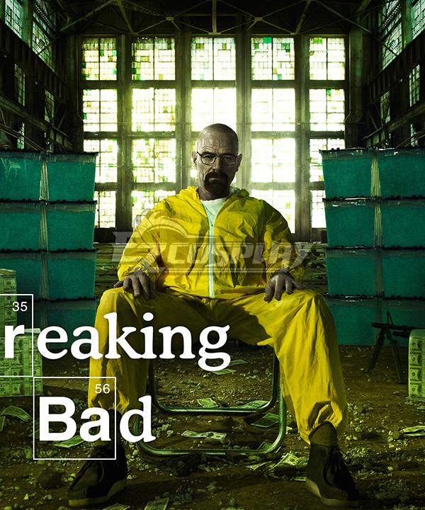 

Breaking Bad Chemical Protective Clothing Jessie Pinkman Walt White Yellow Cosplay Costume