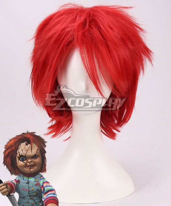 Bride of Chucky Chucky Red Cosplay Wig
