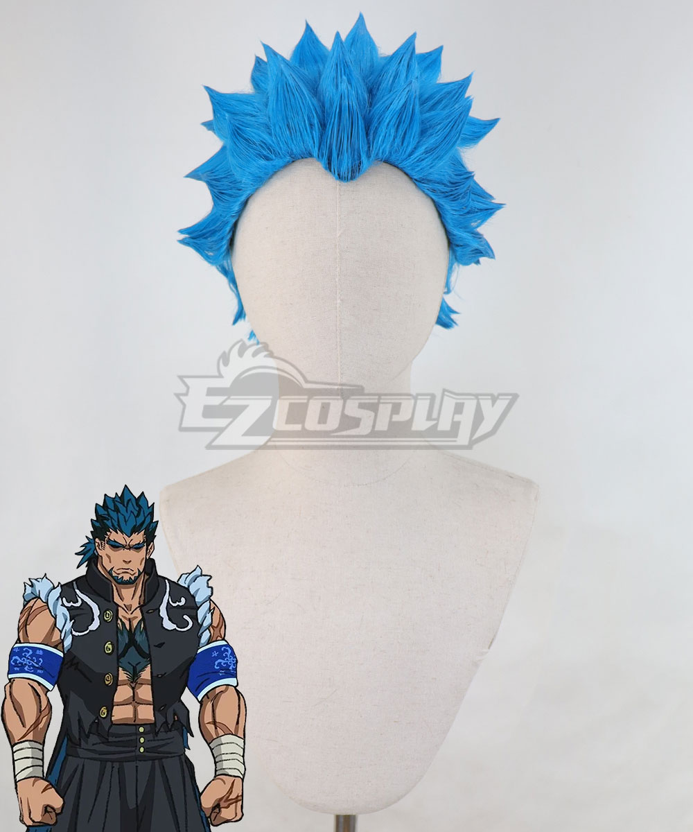 Bucchigiri?! Kenichiro Blue Cosplay Wig