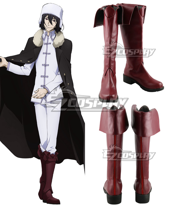 Bottes Cosplay Sparkle Pour Hazbin Hotel Alastor - Taille Sur Mesure (US3 à US14) - Customisation Selon Mensurations Mollet/cuisse