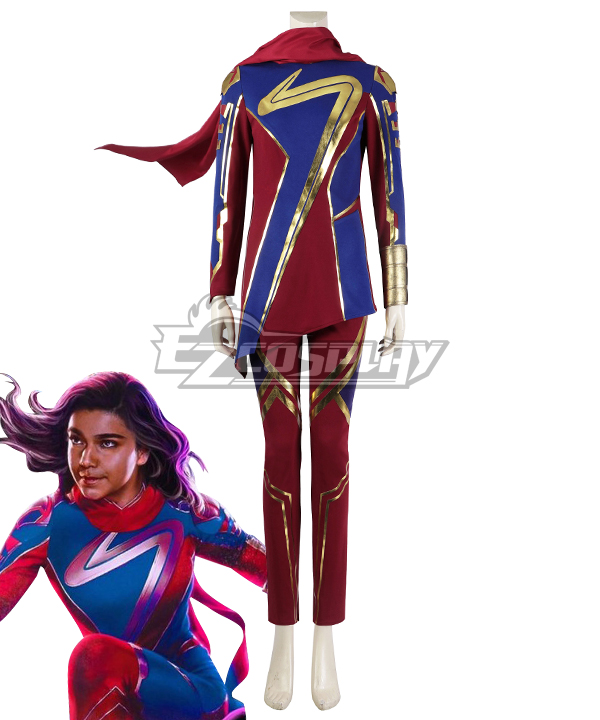 Captain Marvel 2 The Marvels Kamala Khan Cosplay Costume