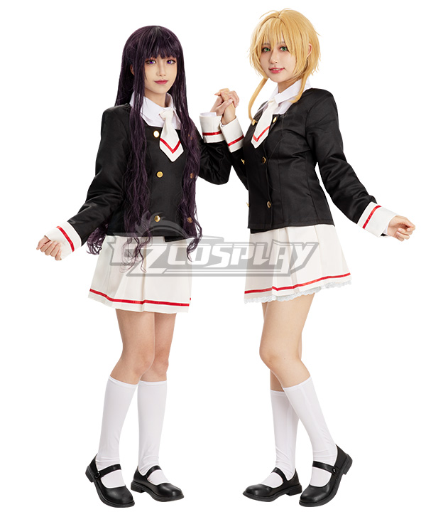 Cardcaptor Sakura: Clear Card Sakura Kinomoto School Uniform Cosplay Costume