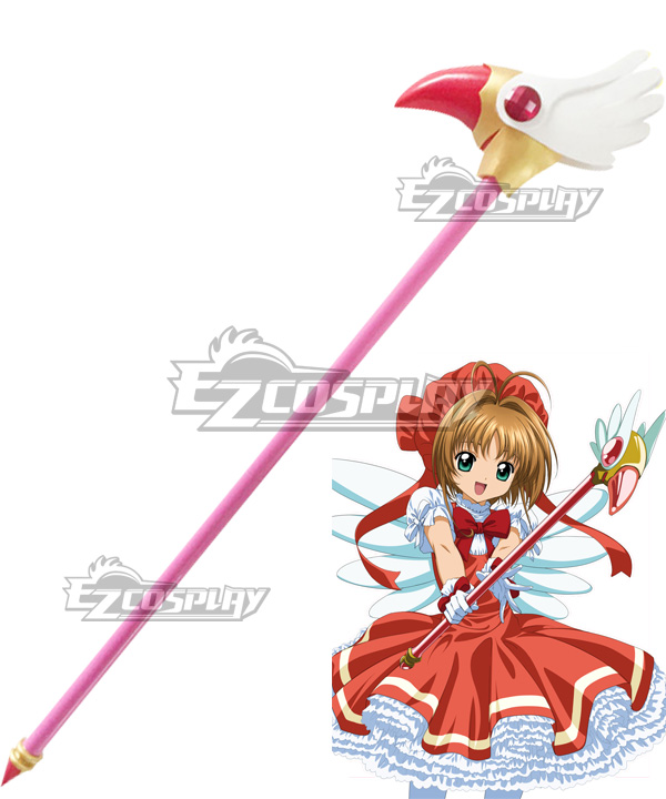 Cardcaptor Sakura Sakura Kinomoto First Magic Wand Cosplay Weapon Prop