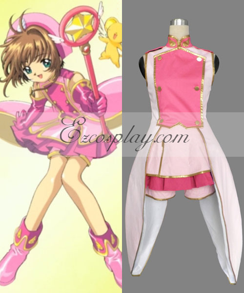 

Cardcaptor Sakura Sakura Kinomoto The Sealed Card Cosplay Costume