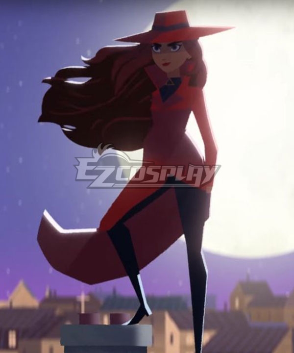 Carmen Sandiego Carmen Cosplay Costume