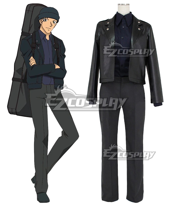 Case Closed Detective Conan Shuichi Akai Cosplay Costume