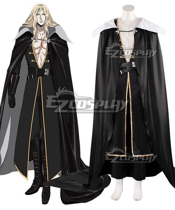 Castlevania Season 4 2021 Anime Alucard Cosplay Costume