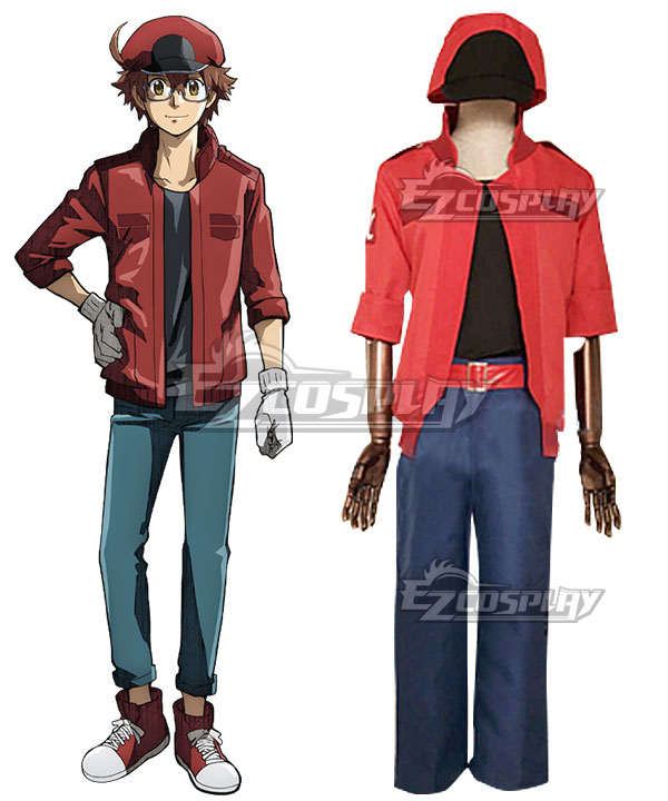 Cells At Work Code Red Cell Cosplay Costume