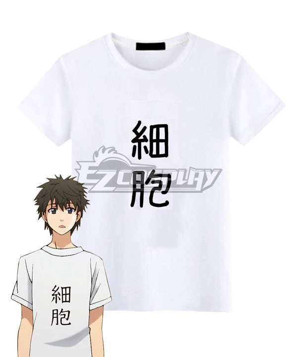 

Cells At Work Hataraku Saibo Cell T-shirt Cosplay Costume