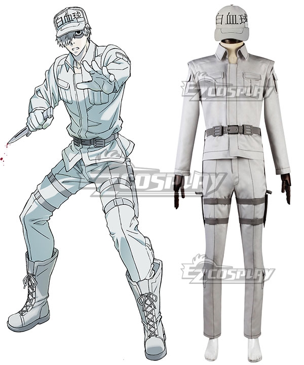 

Cells At Work Hataraku Saibou Neutrophil Cosplay Costume