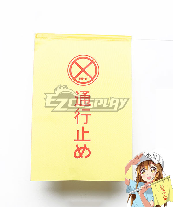 Cells At Work Platelet Flag Cosplay Accessory Prop