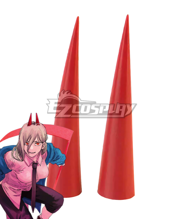 Chainsaw Man Power Horn Cosplay Accessory Prop