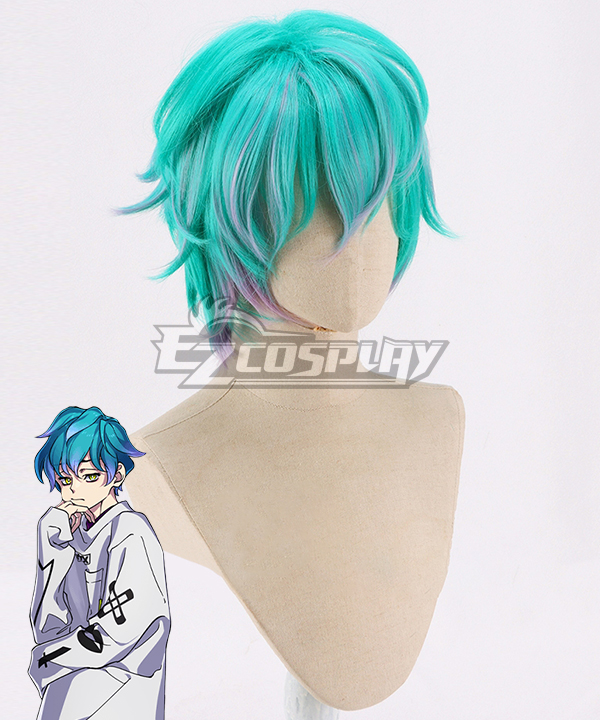 Charisma Ohse Minato Blue Cosplay Wig