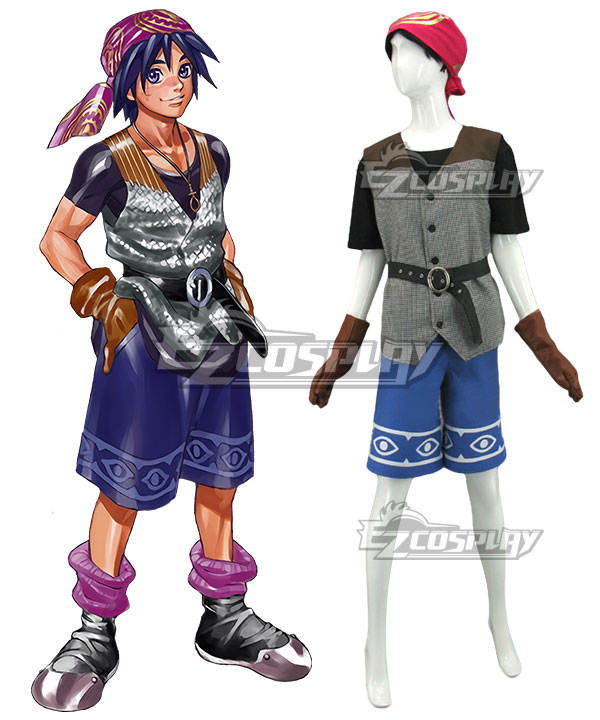 Male Character Concept Art - Chrono Cross Art Gallery