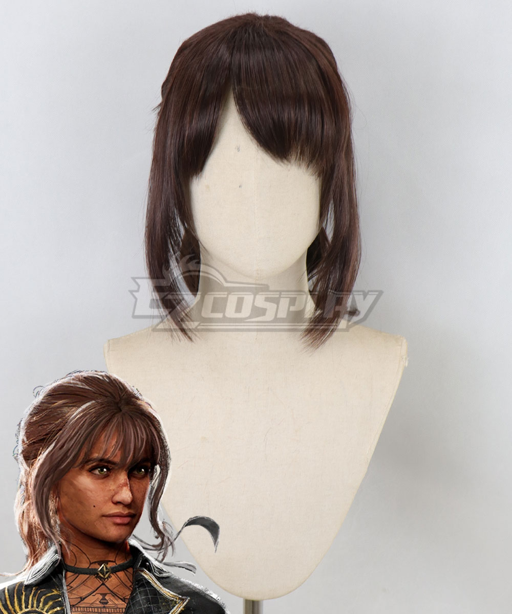 Clair Obscur: Expedition 33 Sciel Brown Cosplay Wig