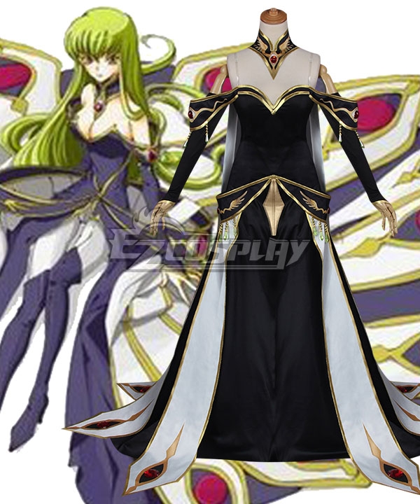 

Code Geass C.C. Black Queen Dress Cosplay Costume
