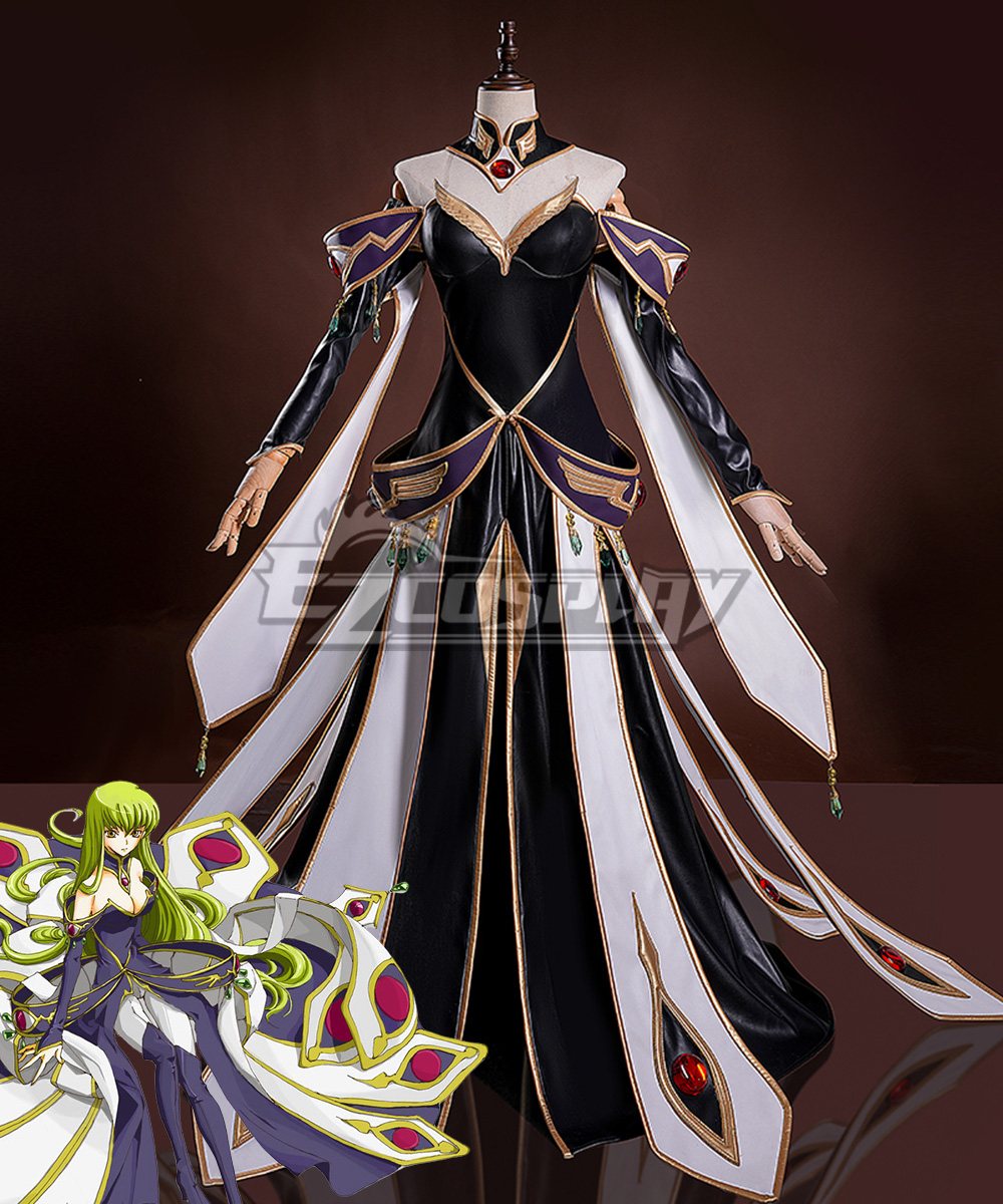 Code Geass C.C. Queen Set Cosplay Costume