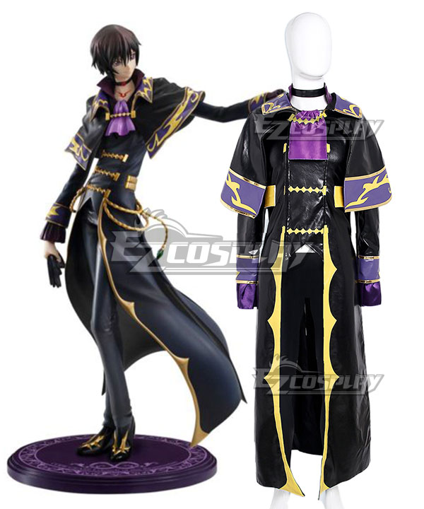 Code Geass Lelouch of the Resurrection MegaHouse Lelouch Lamperouge Cosplay Costume