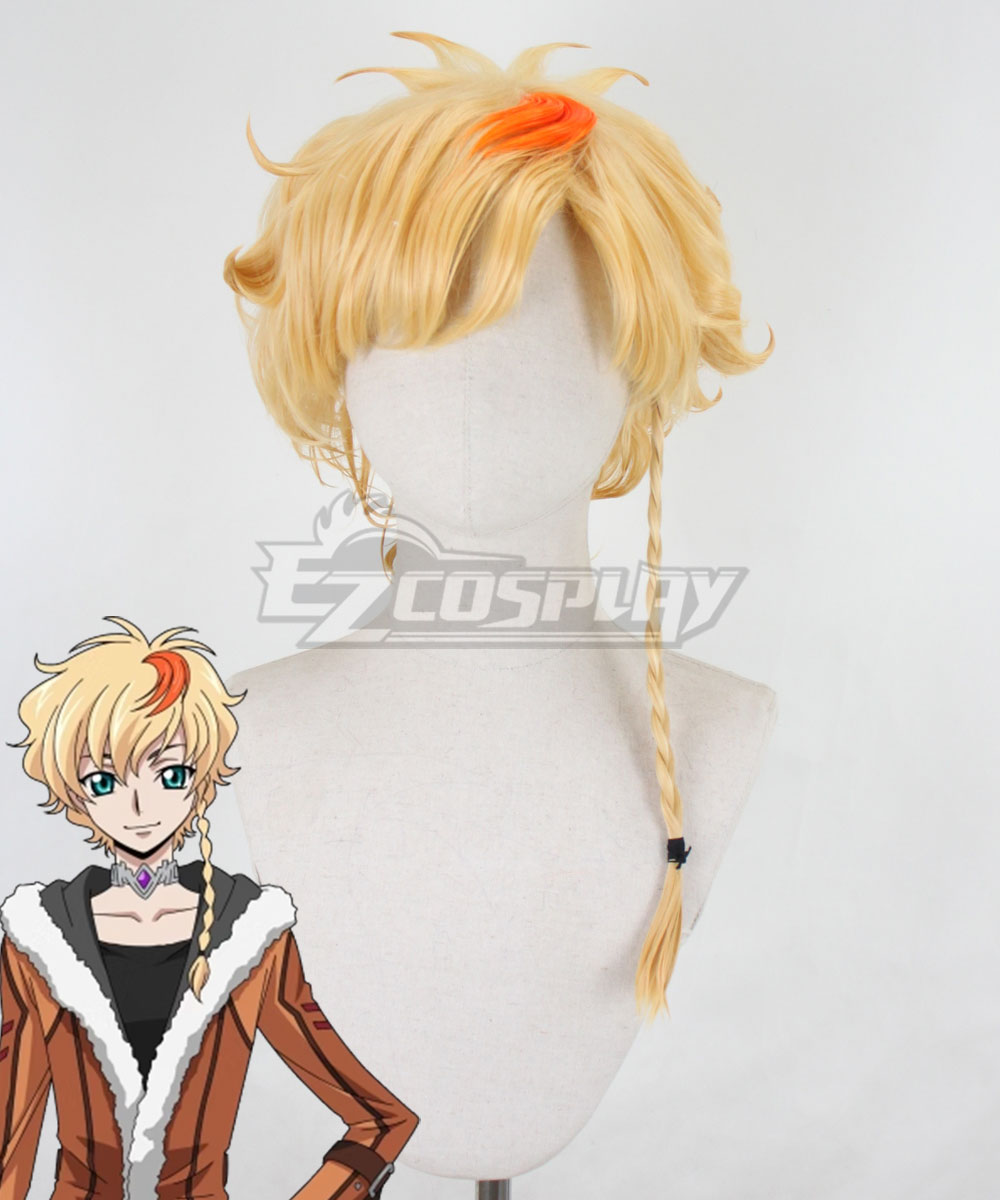 Code Geass: Roze of the Recapture Roze Yellow Orange Cosplay Wig