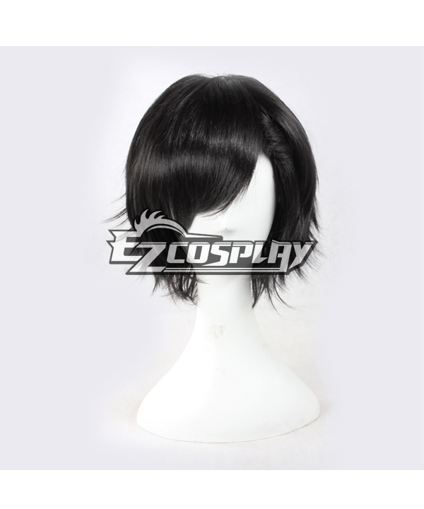 

MekakuCity Actors Kagerou Project Seto Kosuke Short Black Cosplay Wigs--338G