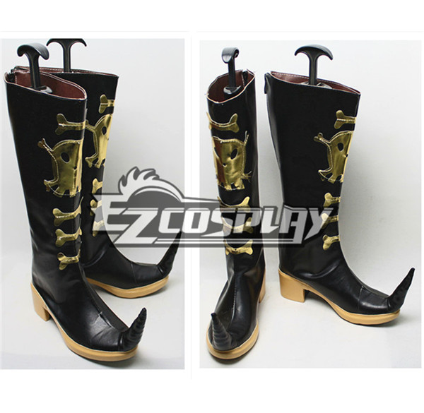 Blue Exorcist Ao No Exorcist King Of Earth Amaimon Black Shoes Cosplay Boots