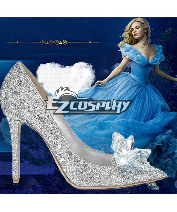 -アクリルアイス- シンデレラ&ハイヒール 2015 New Fashion Cinderella High Heels Crystal Diamond
