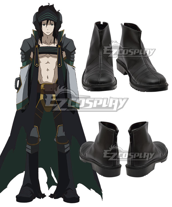 

Rokka Braves of the Six Flowers Rokka no Yusha Goldov Auora Gorudofu Auora Black Cosplay Shoes