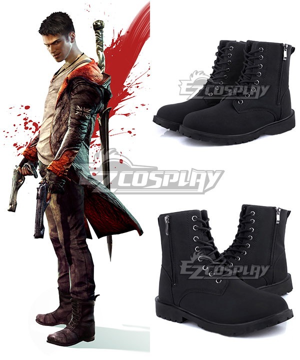 DMC Cosplay Botas para Homens e Mulheres, Sapatos Dante, Custom