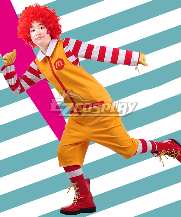

McDonald Uncle McDonald Show Personification Red Cosplay Boots