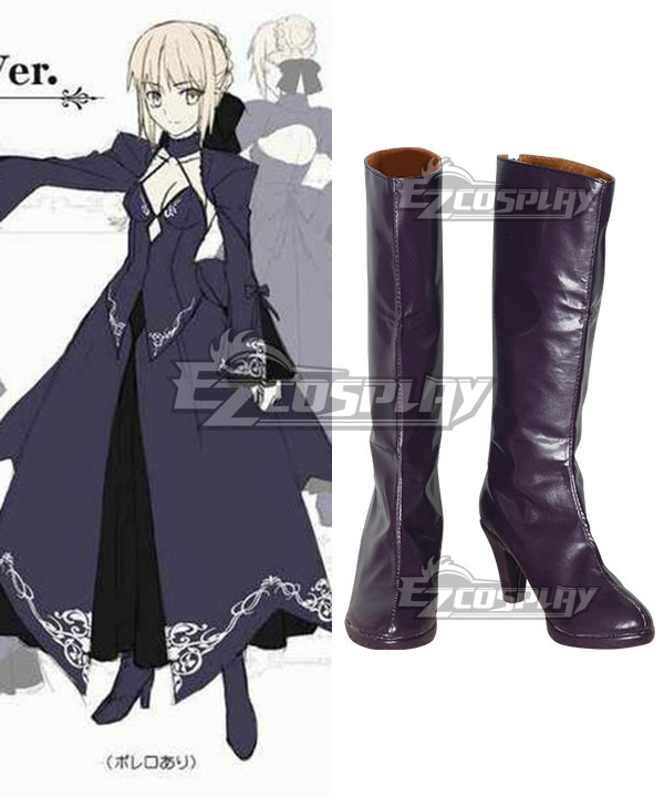 SABER TYPE-MOON-Saber Alter 2nd Ver Cosplay Boots