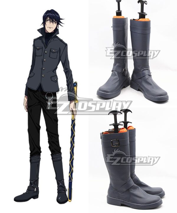 

K Return Of Kings Munakata Reisi Black Cosplay Boots