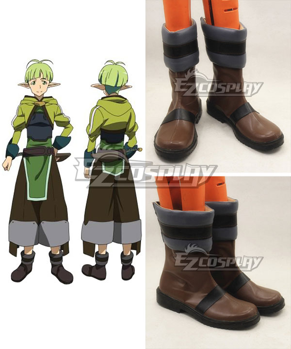 

Sword Art Online ALfheim Online SAO ALO Nagata Shinichi Recon Brown Cosplay Boots