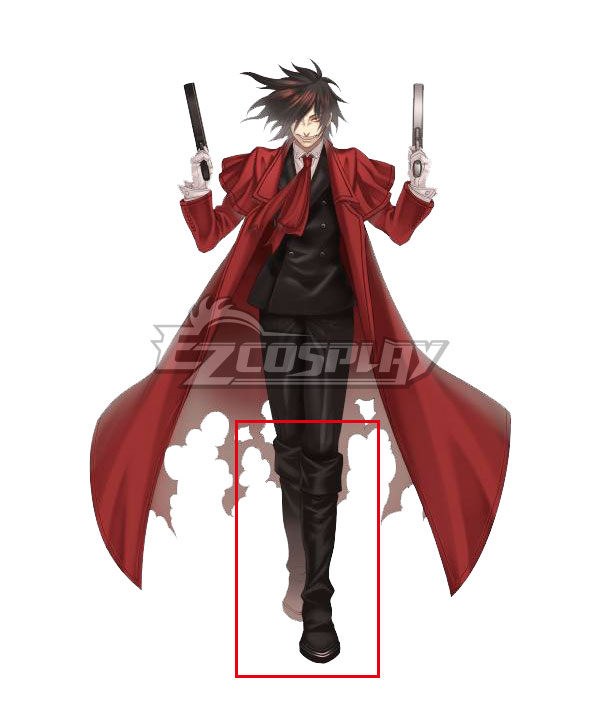 Hellsing Alucard Brown Shoes Cosplay Boots