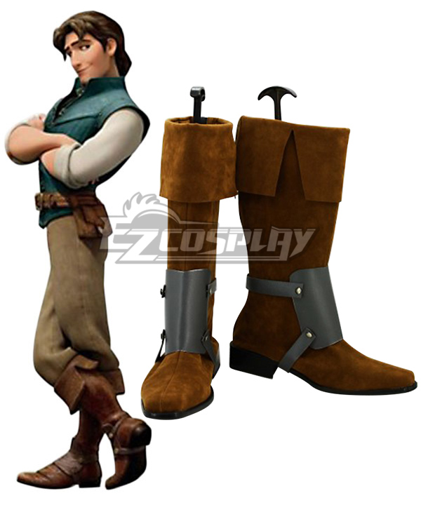 Disney Tangled Prince Flynn Rider Cosplay Boots