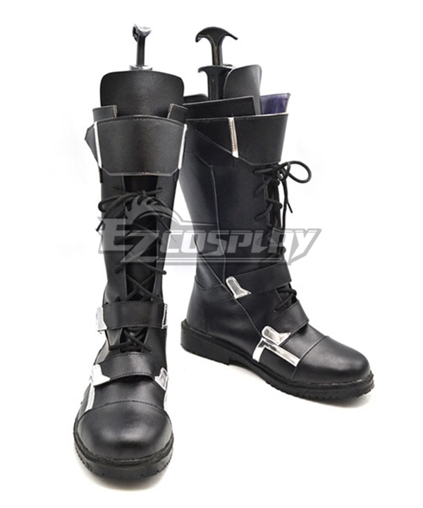Captain America The Winter Soldier Black Shoes Cosplay Boots