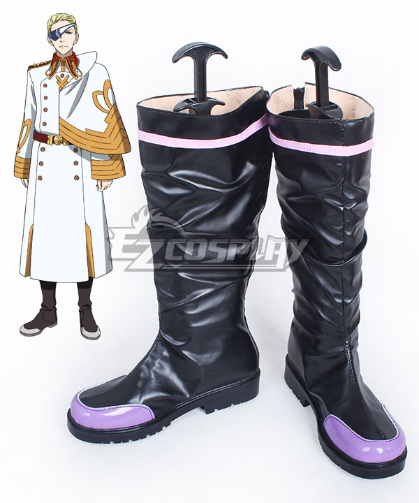 

Valvrave the Liberator Cain Black Shoes Cosplay Boots