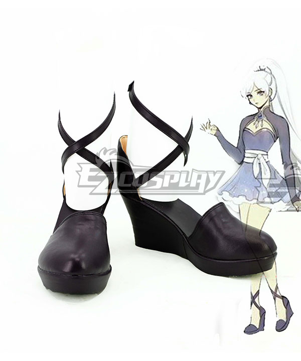 RWBY Volume 4 Weiss Schnee Gray Cosplay Shoes