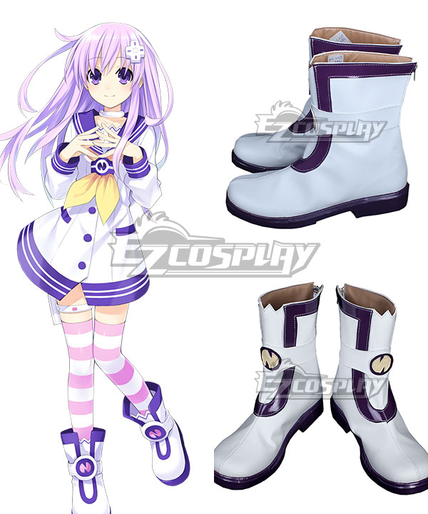 

Hyperdimension Neptunia Nepgear White Shoes Cosplay Boots