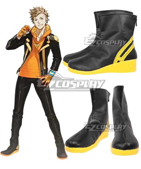 

Pokemon GO Pokemon Pocket Monster Spark Team Instinct Black Cosplay Shoes