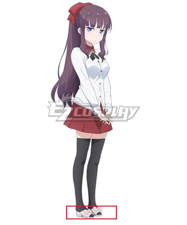 

New Game! Hifumi Takimoto White Cosplay Shoes