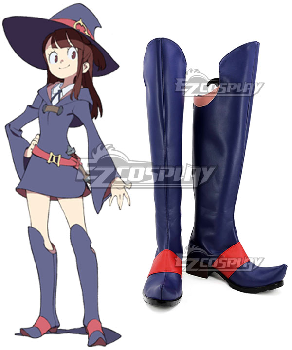 Little Witch Academia Atsuko Kagari Shoes Cosplay Boots
