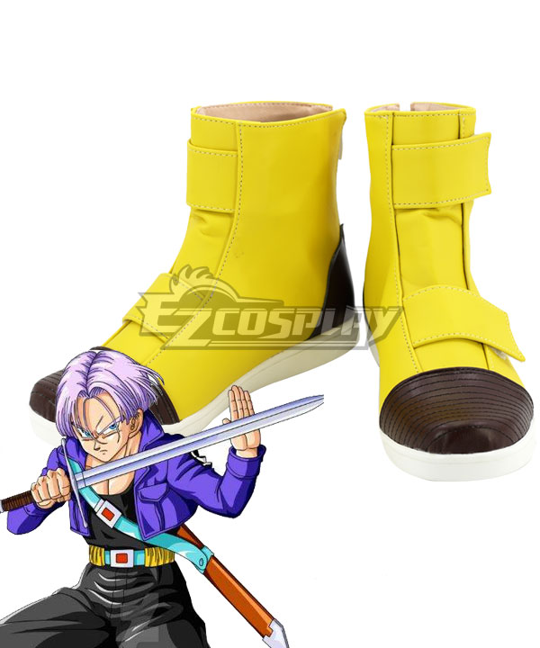 Dragon Ball Torankusu Yellow Shoes Cosplay Boots
